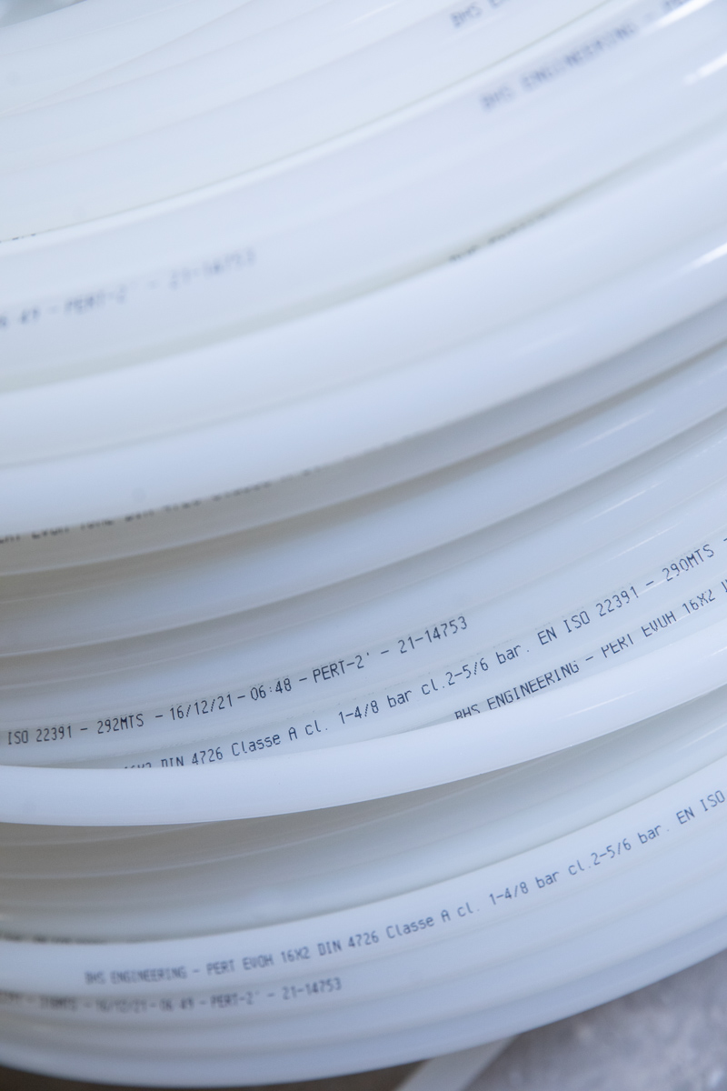 Tubes pour plafonds chauffants